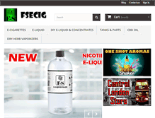 Tablet Screenshot of fsecig.com